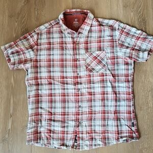 Red Plaid Men's Shirt